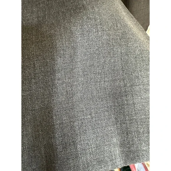 Mantoni Blazer Mens Charcoal Gray 100% Virgin Wool 2-Button Dark Academia 42-44R - Picture 3 of 9